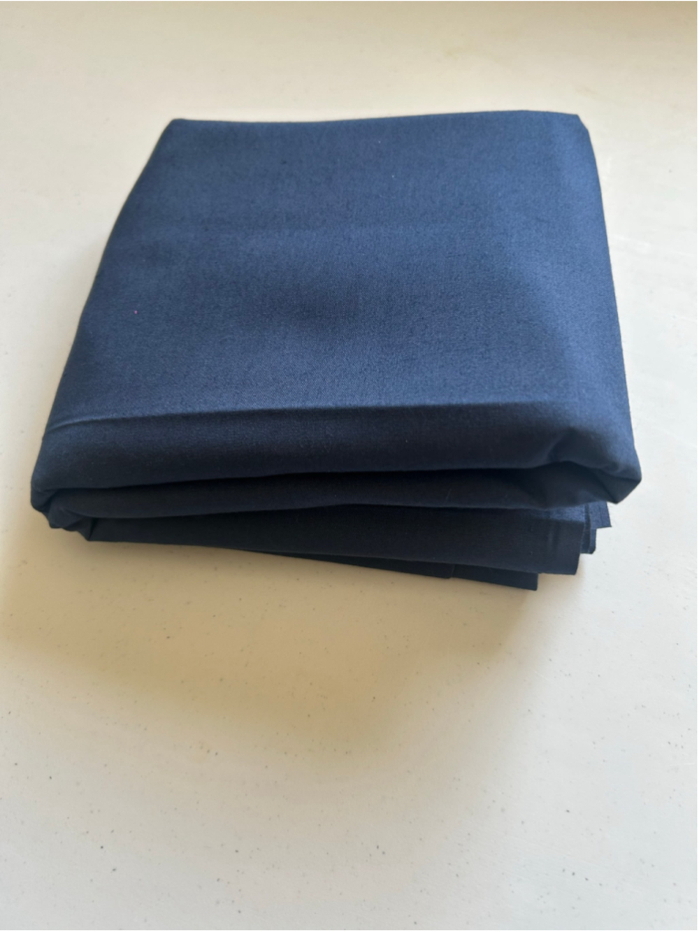 🔥3 for $40🔥 Fabric: 1 Yard 13” Navy Blue Cotton Lining